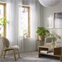 LILL, Сетчатые шторы, 1 пара, белые/с кармашком для штанги 701.719.27