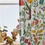 VILDPERSILJA, Гардины, 1 пара, белые разноцветные/цветочные с тесьмой 705.834.00