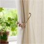 TRUBBRYUM, магнитный подхват для штор, бежевый/бук 906.239.47