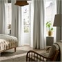 KORGMOTT, Гардины блок-аут, 1 пара, белые/с тесьмой 505.971.44