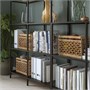 VITTSJÖ, комбинация для хранения, черно-коричневый/стекло 292.945.49