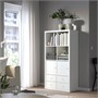 KALLAX, стеллаж с 4 вставками, белый 493.840.68