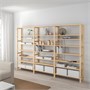 IVAR, 3 секции/полки, сосна 795.827.31
