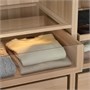 KOMPLEMENT, ящик со стеклянной передней панелью, под беленый дуб 403.550.32