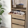 KOMPLEMENT, выдвижной поднос, под беленый дуб 204.375.81