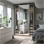PAX, Каркас гардероба, под беленый дуб 103.551.37