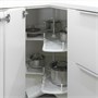 METOD, угловой напольный шкаф с каруселью, белый/Веддинге белый 593.730.12