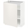 METOD, тумбочка с полками, белый/Веддинге белый 894.522.77