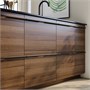 STENSTA, Фронтальная панель ящика, темно-коричневый ясеневый шпон 005.609.54