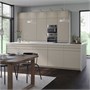 METOD / MAXIMERA, Основание шкафа с 2 фасадами/2 высокими ящиками, белый/Упплёв матовый темно-бежевый 594.925.57