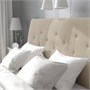 IDANÄS, кровать с мягкой обивкой, Нагген бежевый 605.880.97