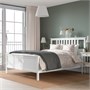 HEMNES, Каркас кровати, белая морилка/Лурой 891.984.13