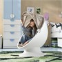 IKEA PS LÖMSK, детское вращающееся кресло, белый бежевый/красный 706.092.35