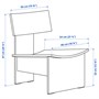 IKEA PS 2026, мягкое кресло, берёза 806.210.72