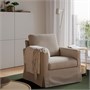 SALTSJÖBADEN, Кресло-качалка и вращающееся, Фридтуна светло-бежевый 196.023.98