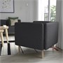 LILLEHEM, кресло, Гуннаред/темно-серое дерево 594.703.10