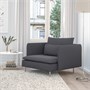 SÖDERHAMN, кресло, Гуннаред средний серый 395.280.72