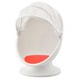 IKEA PS LÖMSK, вращающееся кресло, белый/красный 904.071.37