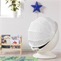 IKEA PS LÖMSK, вращающееся кресло, белый/красный 904.071.37