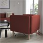 LILLEHEM, кресло, Гуннаред/коричнево-красное дерево 294.702.98