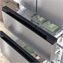 RIBBENÅS, Холодильник/морозильник с французской дверью, отдельностоящий IKEA 700/нержавеющая сталь 405.807.66