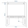 RIBBENÅS, Холодильник/морозильник с французской дверью, отдельностоящий IKEA 700/нержавеющая сталь 405.807.66