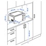 GÅTEBO, микроволновая печь, функция обжаривания IKEA 500/черный 506.035.12