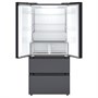 RIBBENÅS, Холодильник/морозильник с французской дверью, отдельностоящий IKEA 700/черная нержавеющая сталь 305.807.76