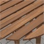 ASKHOLMEN, Стол на ножках+4 стула, садовый, складной темно-коричневый/Куддарна светло-серо-бежевый 695.798.66