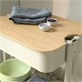 RÅSKOG / NORRÅVA, тележка с крышкой, бежевый 596.220.97