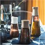 HALVTOM, Солонка и перечница, стекло/коричневый 805.234.44
