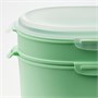 UTBJUDA, штабелируемый ланч-бокс для сухих продуктов, светло-зеленый 306.071.15