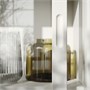 TONSTAD, Комбинация для хранения телевизора, кремовый/прозрачное стекло 095.718.25