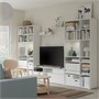 VIHALS, Комбинация телевизора и места для хранения вещей, белый 594.780.33