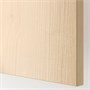 BESTÅ, Тумба под ТВ с дверцами, белый/Ясень Фэнрик 995.719.20