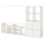 KALLAX / LACK, Комбинация для хранения телевизора, белая 495.694.58