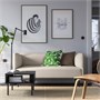 LILLEHEM, 2-местный модульный диван, Vissle/бежевый металл 994.712.80