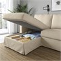 HYLTARP, 3-местный диван с шезлонгом, левый, Хемместа светло-бежевый 895.150.10