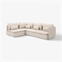 SÖDERHAMN, диван угловой, 4-местный, с открытым торцом/Gransel natural 996.220.57