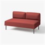 LILLEHEM, 2-местный модуль, Gunnared/коричнево-красный металл 995.359.94