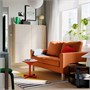 SALTSJÖBADEN, Диван 2-местный, Тонеруд красно-коричневый 995.791.86