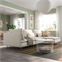 SÖDERHAMN, 4-местный диван с шезлонгом, Гуннаред бежевый 796.291.54