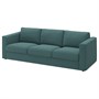 VIMLE, Диван 3-местный, Келинге серо-бирюзовый 596.351.27