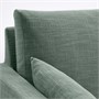 HYLTARP, 3-местный диван, Хемместа серо-зеленый 495.149.32