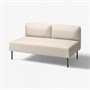 LILLEHEM, 2-местный модуль, Vissle/бежевый металл 295.360.15