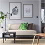 LILLEHEM, 2-местный модуль, Vissle/бежевый металл 295.360.15