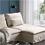SÖDERHAMN, 4-местный диван с шезлонгом и открытым торцом/Gransel natural 396.216.64