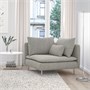 SÖDERHAMN, угловая секция, Виарп бежевый/коричневый 593.056.26