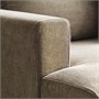 UPPÅKRA, Модуль 1,5-местный, с подлокотником левым/Йоханнешов коричнево-бежевый 496.196.65