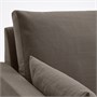 HYLTARP, Диван 3-местный с шезлонгом правый, Грансель серо-коричневый 294.958.21
